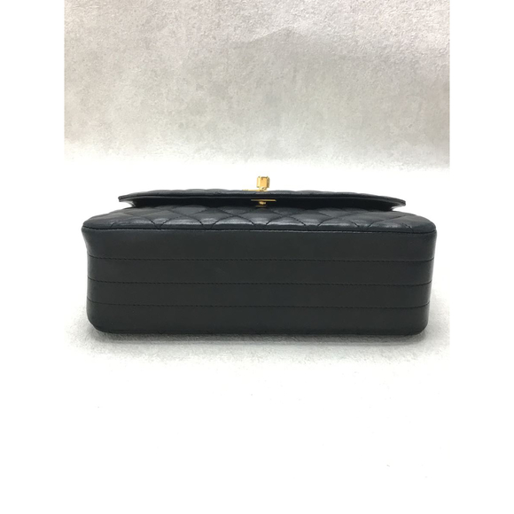 Chanel Lambskin Leather Gold Chain Shoulder Bag - Picture 5 of 6